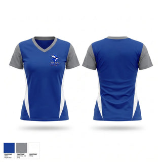 Womens Short Sleeve Vneck Shirt, Grand Island Vikings, Baseball, Teamtime, Team time, sublimation, custom sports apparel, team uniforms, spirit wear, spiritwear, sports uniforms, custom shirts, team store, custom team store, fundraiser sports, apparel fundraiser