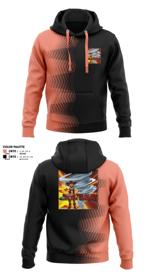 Hoodie, Ride The Storm Storm Chasers, , Teamtime, Team time, sublimation, custom sports apparel, team uniforms, spirit wear, spiritwear, sports uniforms, custom shirts, team store, custom team store, fundraiser sports, apparel fundraiser