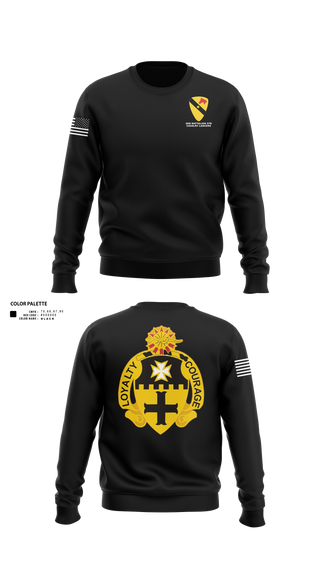 Crew Neck Sweatshirt, 2-5 Cav Lancers, Army, Teamtime, Team time, sublimation, custom sports apparel, team uniforms, spirit wear, spiritwear, sports uniforms, custom shirts, team store, custom team store, fundraiser sports, apparel fundraiser
