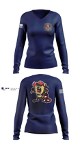 TFD Local 5281 75004393 Women's Long Sleeve V-neck Shirt - 1