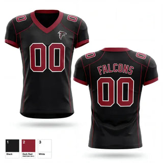 Football Jersey, Falcons, , Teamtime, Team time, sublimation, custom sports apparel, team uniforms, spirit wear, spiritwear, sports uniforms, custom shirts, team store, custom team store, fundraiser sports, apparel fundraiser