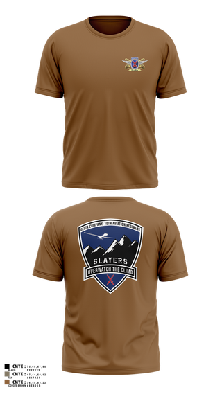 Short Sleeve Performance Shirt, 2-10 AHB Knighthawks, Army, Teamtime, Team time, sublimation, custom sports apparel, team uniforms, spirit wear, spiritwear, sports uniforms, custom shirts, team store, custom team store, fundraiser sports, apparel fundraiser
