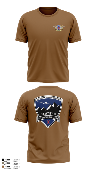 D/10 Slayers Short Sleeve Performance Shirt - 18