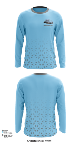 Long Sleeve Performance Shirt, Overhills High School Basketball, Men's Basketball, Teamtime, Team time, sublimation, custom sports apparel, team uniforms, spirit wear, spiritwear, sports uniforms, custom shirts, team store, custom team store, fundraiser sports, apparel fundraiser