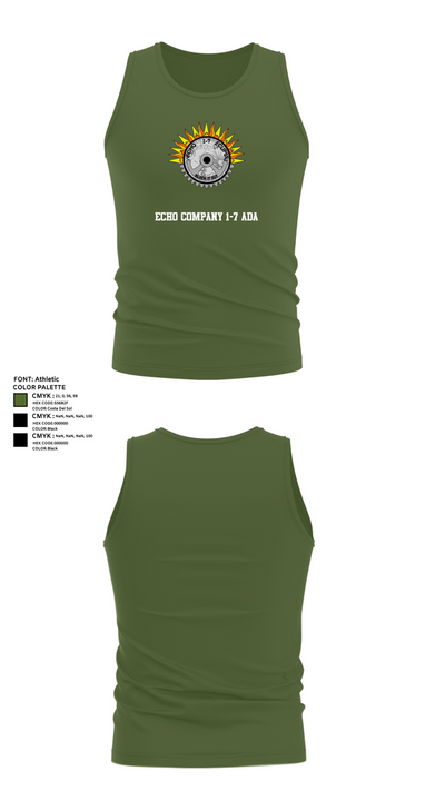 Echo company 1-7 ADA 73357561 Tank Top - 59