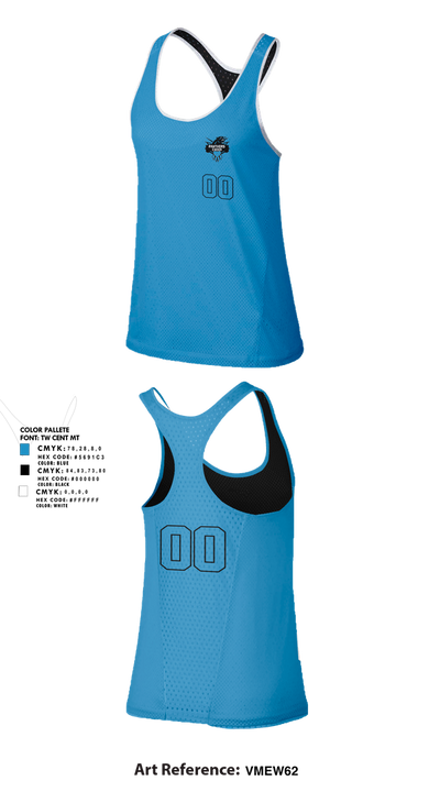 Cramerton Panthers Football and Cheer 89738490 Tank Top - 4