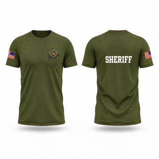 Old School Cotton Feel Shirt, Berkeley County Sheriffs Office, Police, Teamtime, Team time, sublimation, custom sports apparel, team uniforms, spirit wear, spiritwear, sports uniforms, custom shirts, team store, custom team store, fundraiser sports, apparel fundraiser