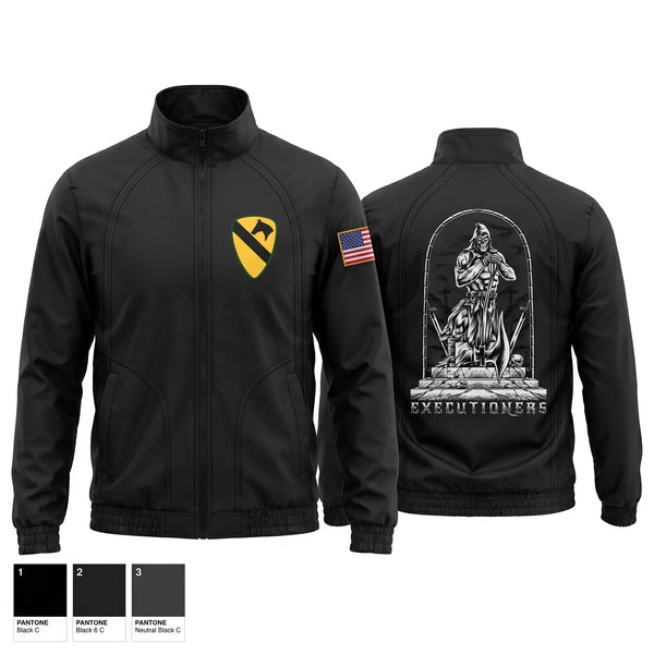 Windbreaker, Executioners, Army, Teamtime, Team time, sublimation, custom sports apparel, team uniforms, spirit wear, spiritwear, sports uniforms, custom shirts, team store, custom team store, fundraiser sports, apparel fundraiser
