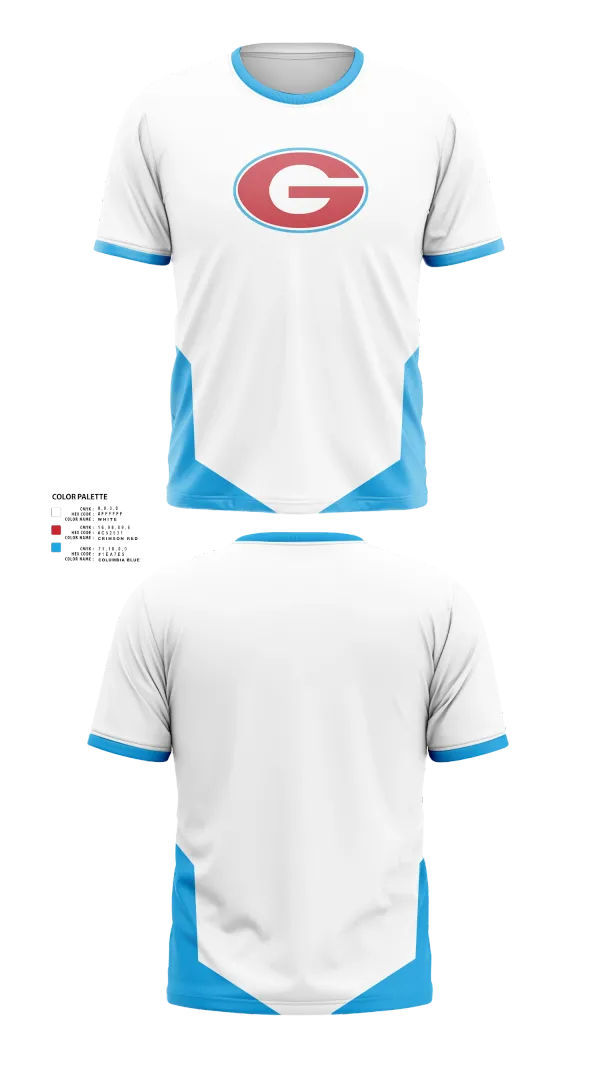 Short Sleeve Performance Shirt, Granger Lancers Football, , Teamtime, Team time, sublimation, custom sports apparel, team uniforms, spirit wear, spiritwear, sports uniforms, custom shirts, team store, custom team store, fundraiser sports, apparel fundraiser