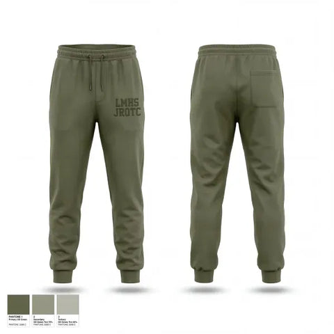 Sweatpants, LMHS JROTC, Army, Teamtime, Team time, sublimation, custom sports apparel, team uniforms, spirit wear, spiritwear, sports uniforms, custom shirts, team store, custom team store, fundraiser sports, apparel fundraiser