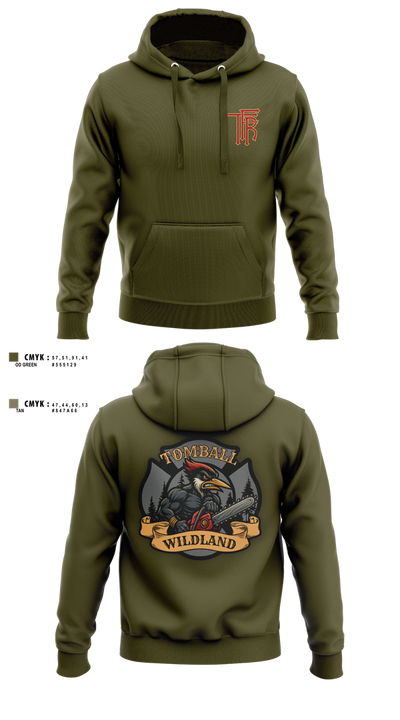 Tomball Wildland 83811767 Hoodie - 3