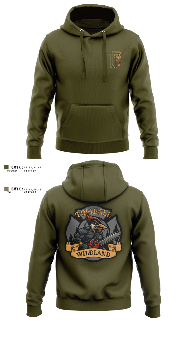 Hoodie, Tomball Wildland, , Teamtime, Team time, sublimation, custom sports apparel, team uniforms, spirit wear, spiritwear, sports uniforms, custom shirts, team store, custom team store, fundraiser sports, apparel fundraiser