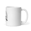 Saiyan Jiu Jitsu 46125139 White Glossy Mug - Large