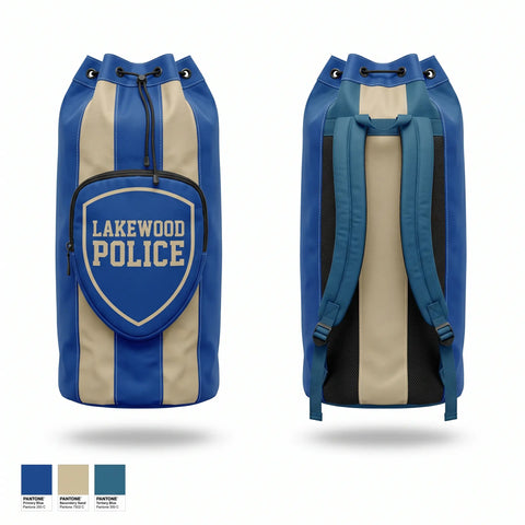 Gear Bag, Lakewood Police, Police, Teamtime, Team time, sublimation, custom sports apparel, team uniforms, spirit wear, spiritwear, sports uniforms, custom shirts, team store, custom team store, fundraiser sports, apparel fundraiser