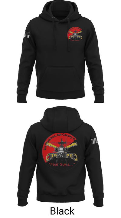 7th Squadron, Sixth Cavalry Regiment 24299123 Hoodie - 38