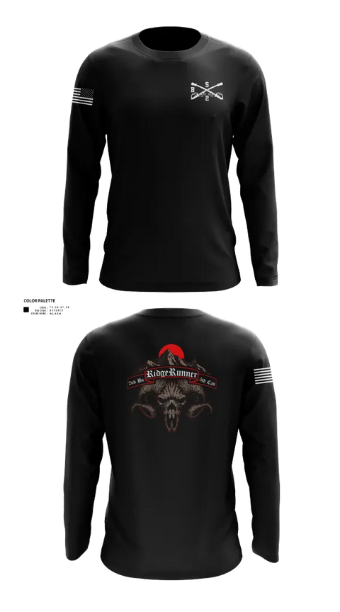 Long Sleeve Performance Shirt, 1st Platoon / B CO / 2-5 CAV, Army, Teamtime, Team time, sublimation, custom sports apparel, team uniforms, spirit wear, spiritwear, sports uniforms, custom shirts, team store, custom team store, fundraiser sports, apparel fundraiser