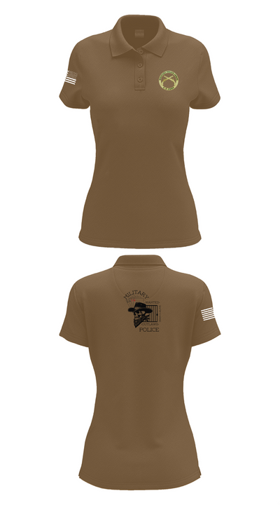 3RD PLATOON OUTLAWS Women's Short Sleeve Performance Polo  - 15