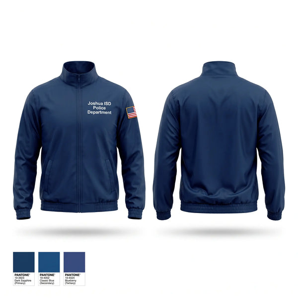 Windbreaker, Joshua ISD Police Department, Police, Teamtime, Team time, sublimation, custom sports apparel, team uniforms, spirit wear, spiritwear, sports uniforms, custom shirts, team store, custom team store, fundraiser sports, apparel fundraiser
