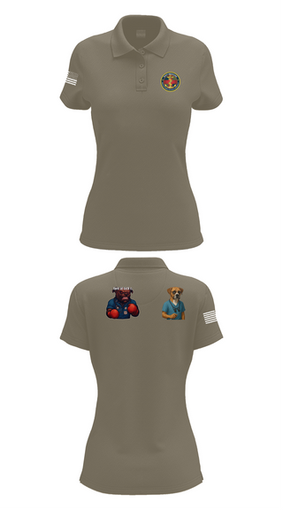 Womens Short Sleeve Performance Polo, USS Boxer, , Teamtime, Team time, sublimation, custom sports apparel, team uniforms, spirit wear, spiritwear, sports uniforms, custom shirts, team store, custom team store, fundraiser sports, apparel fundraiser
