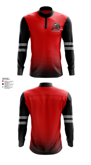 Quarter Zip Jacket, Suitland Rams, , Teamtime, Team time, sublimation, custom sports apparel, team uniforms, spirit wear, spiritwear, sports uniforms, custom shirts, team store, custom team store, fundraiser sports, apparel fundraiser
