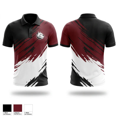 mississippi dawgz Short Sleeve Performance Polo - 1
