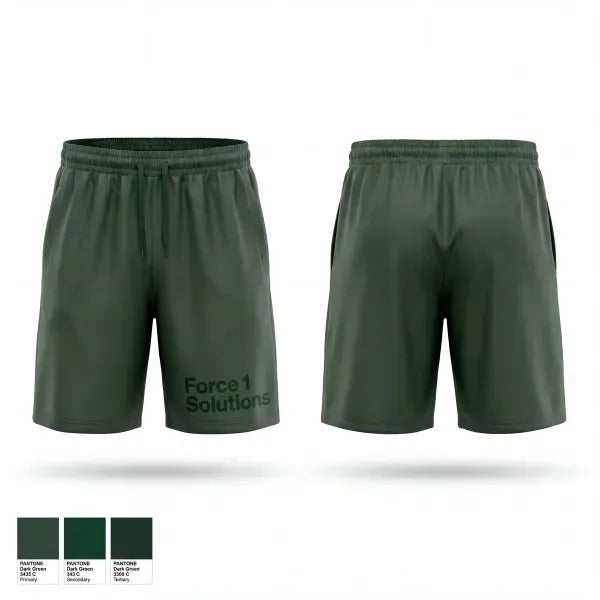 Athletic Shorts With Pockets, Force 1 Solutions, Police, Teamtime, Team time, sublimation, custom sports apparel, team uniforms, spirit wear, spiritwear, sports uniforms, custom shirts, team store, custom team store, fundraiser sports, apparel fundraiser
