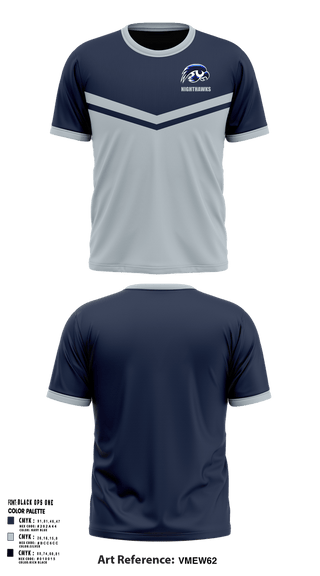 Short Sleeve Performance Shirt, Nighthawks, Cheer, Teamtime, Team time, sublimation, custom sports apparel, team uniforms, spirit wear, spiritwear, sports uniforms, custom shirts, team store, custom team store, fundraiser sports, apparel fundraiser
