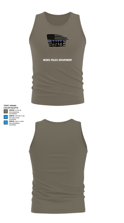 McBee Police Department 4438901 Tank Top - 75