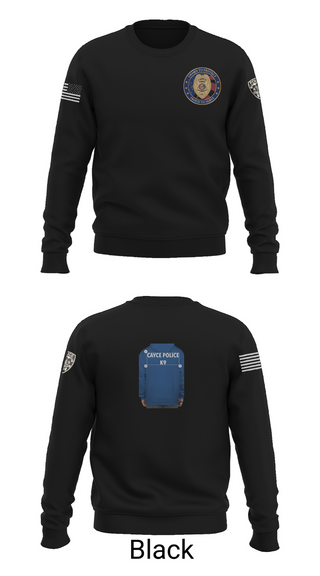 Crew Neck Sweatshirt, Cayce Police K9, , Teamtime, Team time, sublimation, custom sports apparel, team uniforms, spirit wear, spiritwear, sports uniforms, custom shirts, team store, custom team store, fundraiser sports, apparel fundraiser