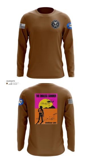 Long Sleeve Performance Shirt, A co 2-4GSAB, Army, Teamtime, Team time, sublimation, custom sports apparel, team uniforms, spirit wear, spiritwear, sports uniforms, custom shirts, team store, custom team store, fundraiser sports, apparel fundraiser