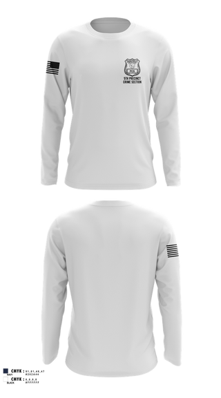 Long Sleeve Performance Shirt, 5th PCT Crime Section, , Teamtime, Team time, sublimation, custom sports apparel, team uniforms, spirit wear, spiritwear, sports uniforms, custom shirts, team store, custom team store, fundraiser sports, apparel fundraiser