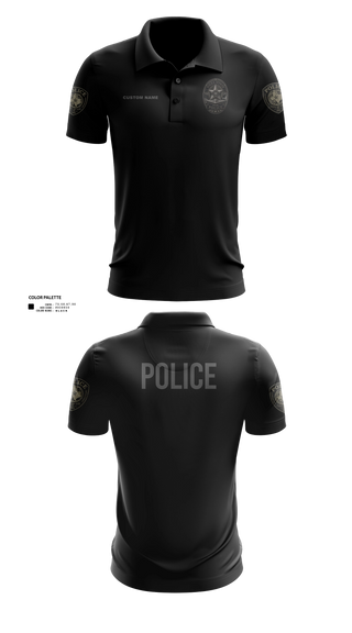 Short Sleeve Performance Polo, Tye Police - TX, Police, Teamtime, Team time, sublimation, custom sports apparel, team uniforms, spirit wear, spiritwear, sports uniforms, custom shirts, team store, custom team store, fundraiser sports, apparel fundraiser