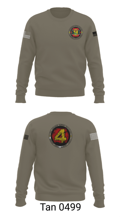9th Engineer Support Battalion 95542880 Crew Neck Sweatshirt - 65