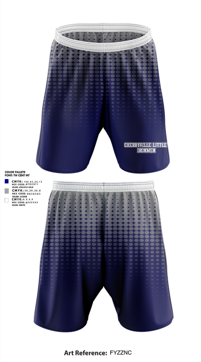Cherryville Little Ironmen 6332066 Athletic Shorts With Pockets - 2