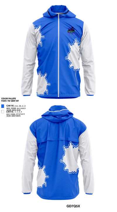 Neon Nightmares 62459735 Windbreaker - 1