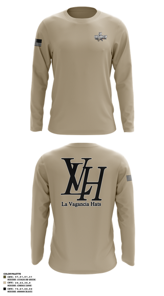 Long Sleeve Performance Shirt, La Vagancia Hats, , Teamtime, Team time, sublimation, custom sports apparel, team uniforms, spirit wear, spiritwear, sports uniforms, custom shirts, team store, custom team store, fundraiser sports, apparel fundraiser