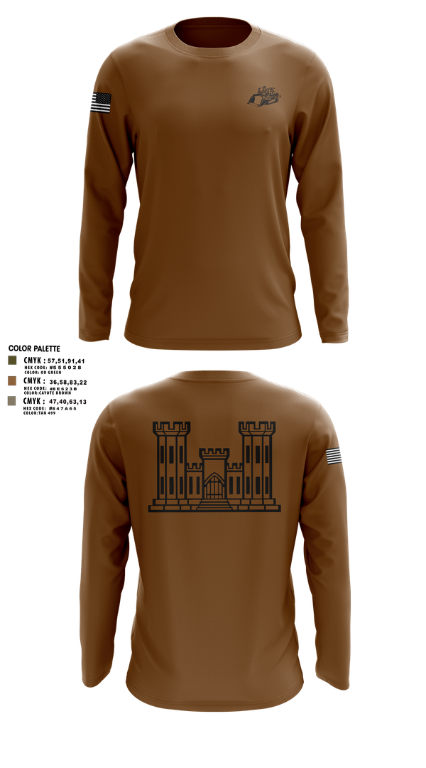 Long Sleeve Performance Shirt, TCC, National Guard, Teamtime, Team time, sublimation, custom sports apparel, team uniforms, spirit wear, spiritwear, sports uniforms, custom shirts, team store, custom team store, fundraiser sports, apparel fundraiser