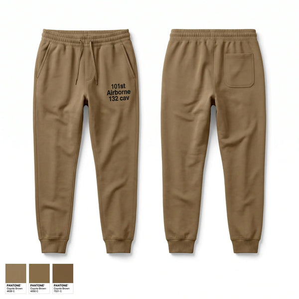 Sweatpants, 101st Airborne 1/32 cav, Army, Teamtime, Team time, sublimation, custom sports apparel, team uniforms, spirit wear, spiritwear, sports uniforms, custom shirts, team store, custom team store, fundraiser sports, apparel fundraiser