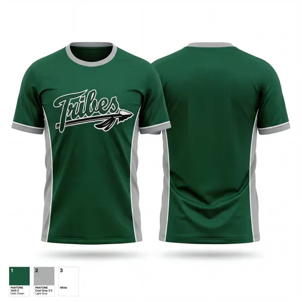 Old School Cotton Feel Shirt, Tribes, Softball, Teamtime, Team time, sublimation, custom sports apparel, team uniforms, spirit wear, spiritwear, sports uniforms, custom shirts, team store, custom team store, fundraiser sports, apparel fundraiser
