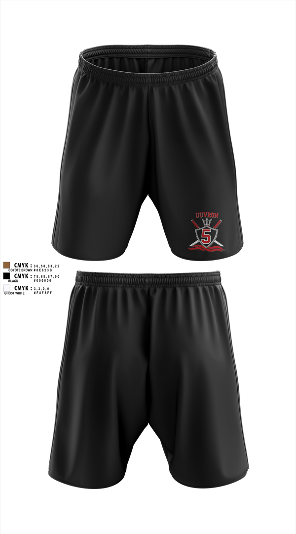Athletic Shorts With Pockets, UUVRON 5, Navy, Teamtime, Team time, sublimation, custom sports apparel, team uniforms, spirit wear, spiritwear, sports uniforms, custom shirts, team store, custom team store, fundraiser sports, apparel fundraiser