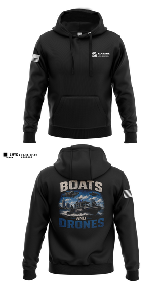 Hoodie, Alabama Port Authority Police, Police, Teamtime, Team time, sublimation, custom sports apparel, team uniforms, spirit wear, spiritwear, sports uniforms, custom shirts, team store, custom team store, fundraiser sports, apparel fundraiser