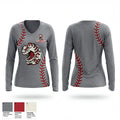Knuckleheads 10945981 Women's Long Sleeve V-neck Shirt - 1