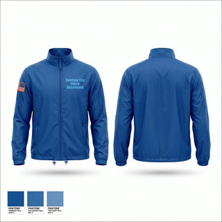 Windbreaker, Rainbow City Police Department, Police, Teamtime, Team time, sublimation, custom sports apparel, team uniforms, spirit wear, spiritwear, sports uniforms, custom shirts, team store, custom team store, fundraiser sports, apparel fundraiser