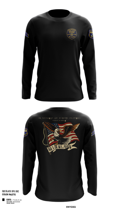 Long Sleeve Performance Shirt, Philadelphia Police, , Teamtime, Team time, sublimation, custom sports apparel, team uniforms, spirit wear, spiritwear, sports uniforms, custom shirts, team store, custom team store, fundraiser sports, apparel fundraiser