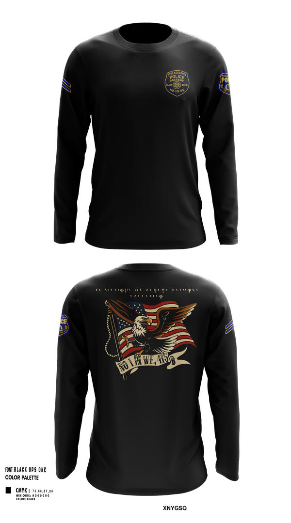 Long Sleeve Performance Shirt, Philadelphia Police, , Teamtime, Team time, sublimation, custom sports apparel, team uniforms, spirit wear, spiritwear, sports uniforms, custom shirts, team store, custom team store, fundraiser sports, apparel fundraiser