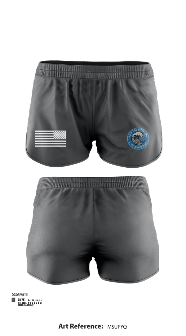 Ranger Panties, Blue Tide Battalion, , Teamtime, Team time, sublimation, custom sports apparel, team uniforms, spirit wear, spiritwear, sports uniforms, custom shirts, team store, custom team store, fundraiser sports, apparel fundraiser