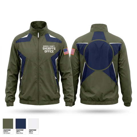 Windbreaker, Bergen County Sheriffs Office, Police, Teamtime, Team time, sublimation, custom sports apparel, team uniforms, spirit wear, spiritwear, sports uniforms, custom shirts, team store, custom team store, fundraiser sports, apparel fundraiser