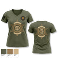Howard County Sheriffs Office Women's Short Sleeve V-neck Shirt - 1