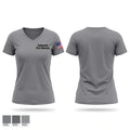 Cohasset Fire & Rescue Women's Short Sleeve V-neck Shirt - 1