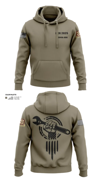 1/204th ADA 3113365 Hoodie - 24
